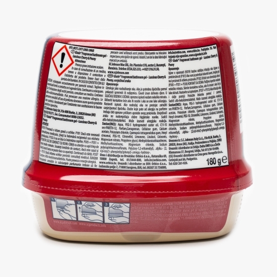 Gel odorizant Peony & Cherry 180g