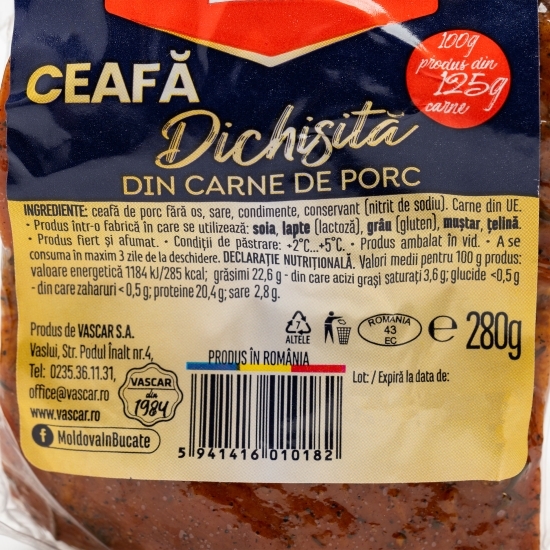 Ceafă dichisită din carne de porc 280g