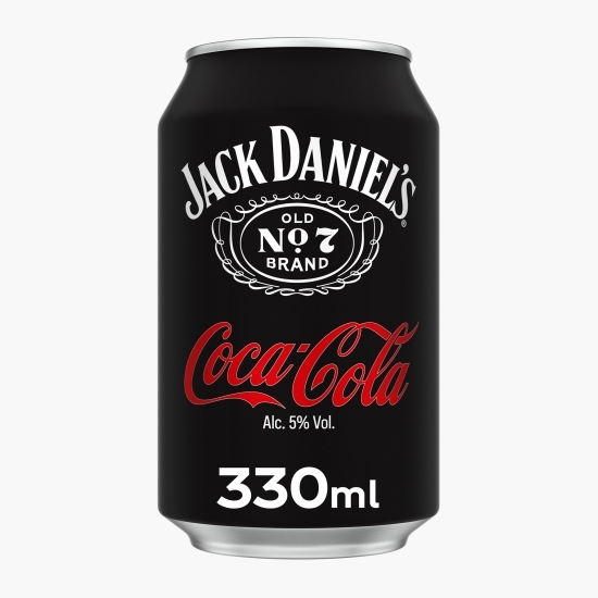 Whisky Jack Daniel's cu cola, doză, 5%, 0.33l
