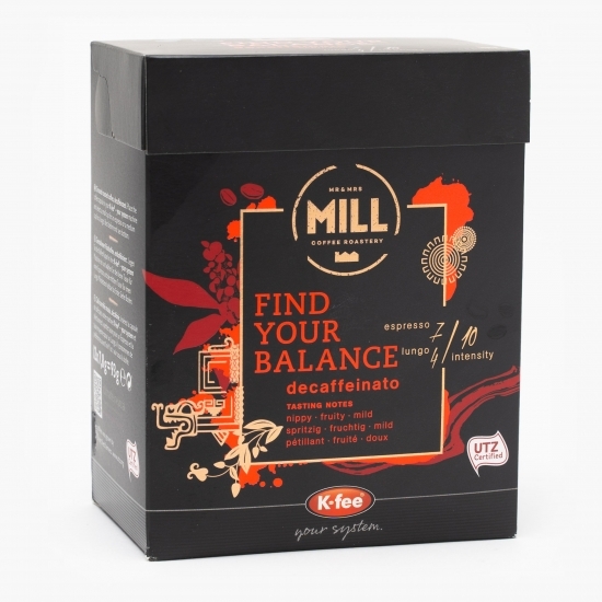 Capsule cafea Find your Balance Decaffeinato 12 băuturi 93g