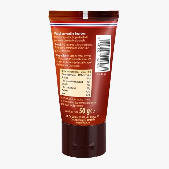 Pastă cu vanilie Bourbon 50g