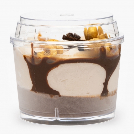 Prăjitură vegană cu ciocolată și praline 140g