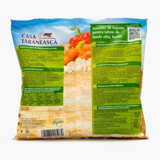 Amestec de legume pentru iahnie de fasole albă 400g