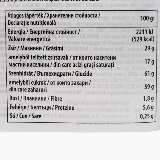 Mix de ciocolată cu motive de Crăciun 99g + cană