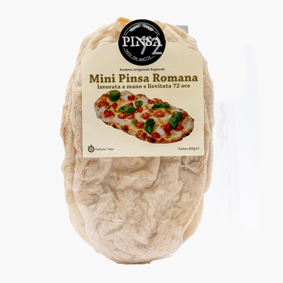 Mini pinsa Romană 400g (3 buc)