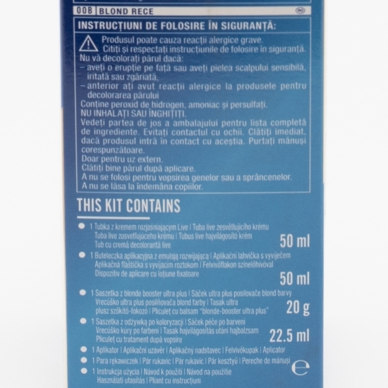 Decolorant de păr pentru bărbați 00B Blond rece 142.5 ml