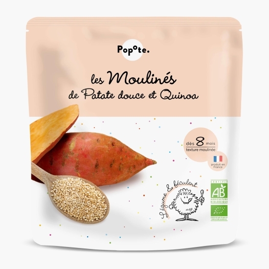 Mâncare eco cu 48% cartofi dulci și quinoa, +8 luni, 180g