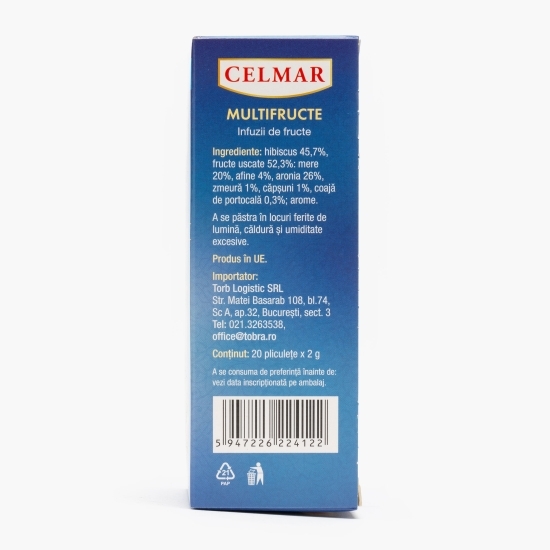 Ceai multifructe, 20 plicuri