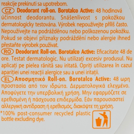 Deodorant roll-on Active Mandarine&Neroli 50ml