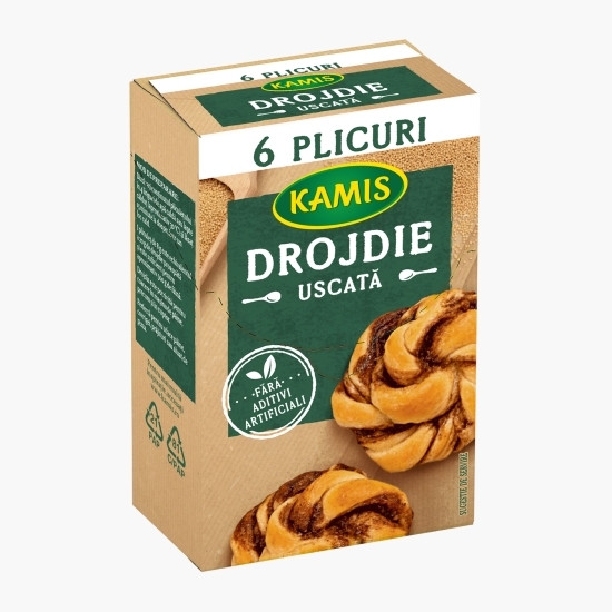 Drojdie uscată 6 plicuri x8g