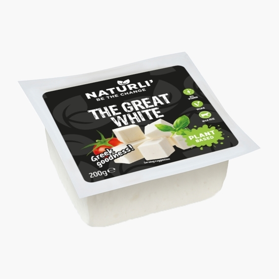 Specialitate vegetală pe bază de ulei de cocos The Great White, 200g