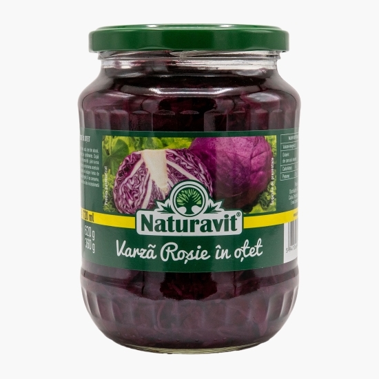 Varză roșie în oțet 620g