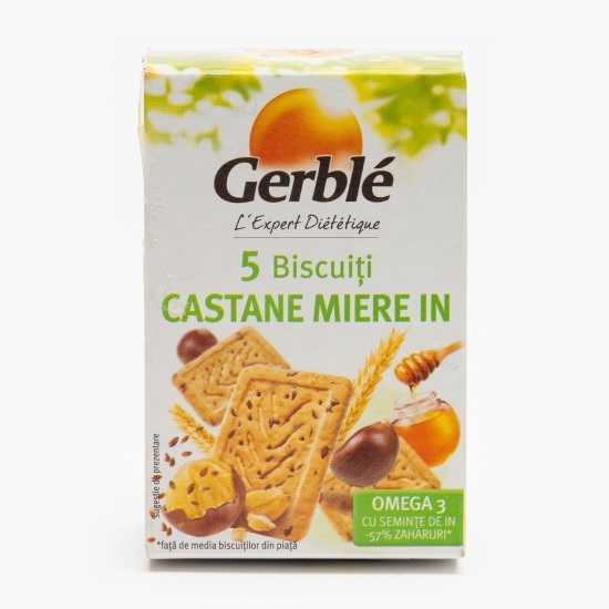 Biscuiți cu miere și făină de castane 50g