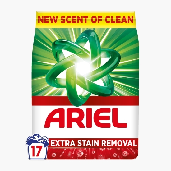 Detergent de rufe pudră Extra Stain Removal, 17 spălări, 1.105kg