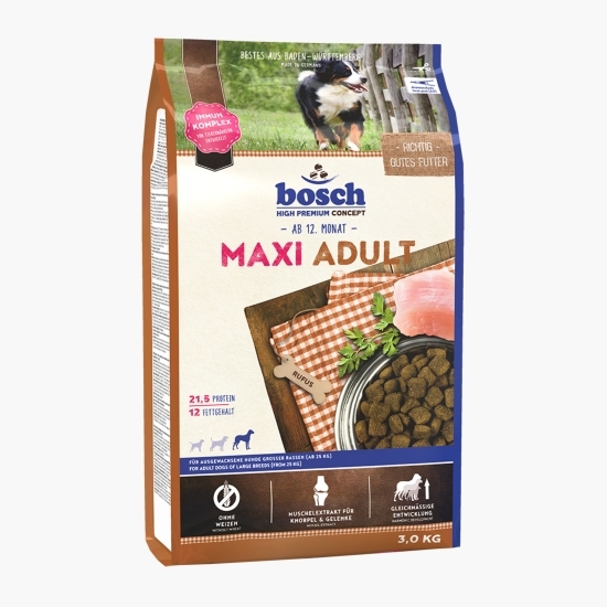 Hrană uscată pentru câini adulți, 3kg, Maxi