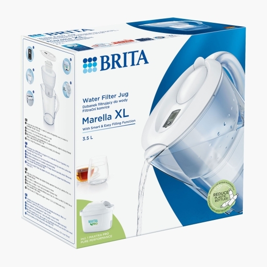 Cană filtrantă Marella XL 3.5l Maxtra PRO (alb)