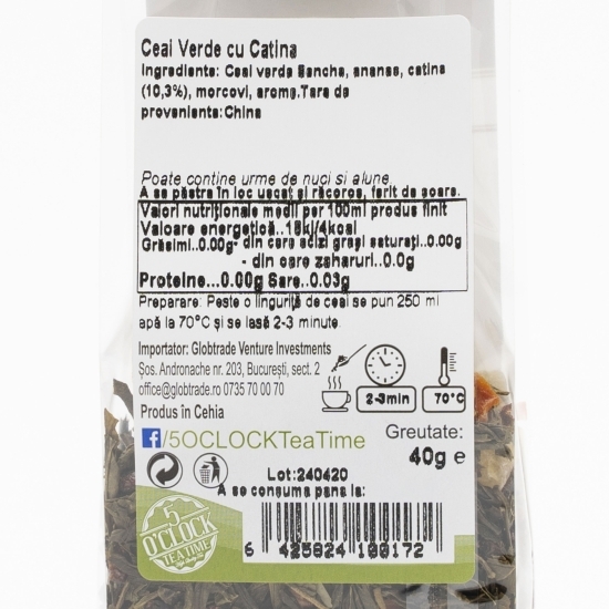 Ceai verde cu cătină 40g