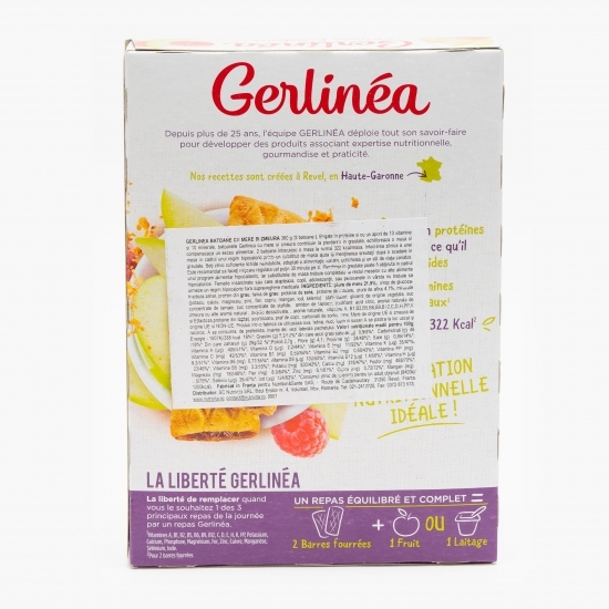 Batoane măr-zmeură 360g, 8 buc