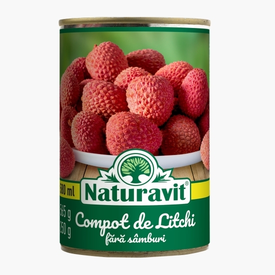 Compot de litchi fără sâmburi 565g