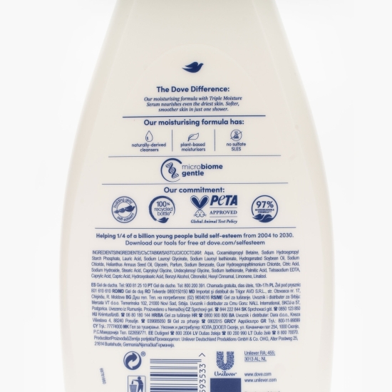 Gel de duș Deeply Nourishing 500ml