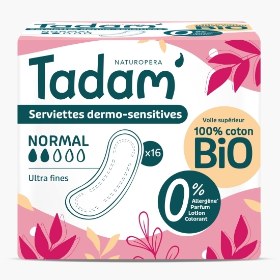 Absorbante bio hipoalergenice Ultra Normal, 16 bucăți