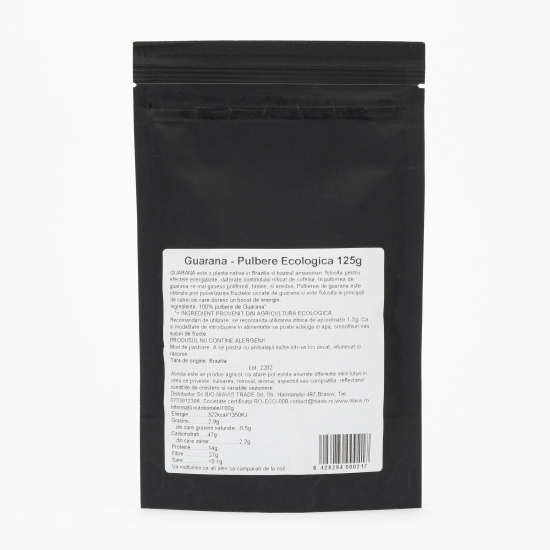 Guarana pulbere ecologică 125g
