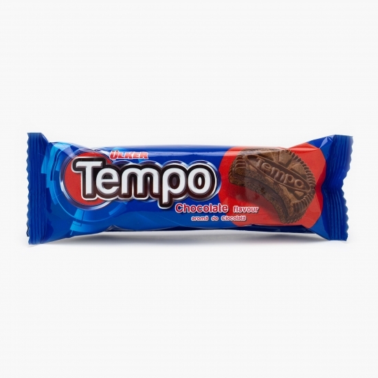Biscuiți cacao cu cremă de ciocolată 54g
