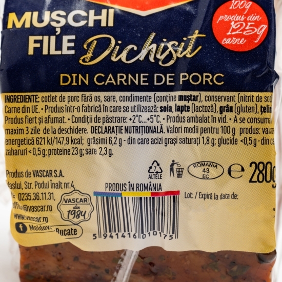 Mușchi file dichisit din carne de porc 280g