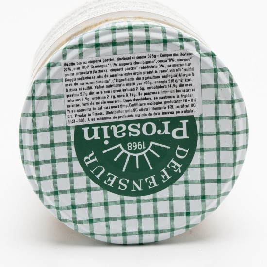 Risotto eco cu ciuperci porcini, dovlecel și ceapă 365g