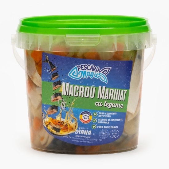 Macrou marinat cu legume 600g