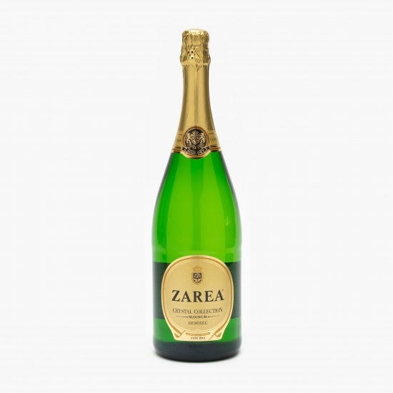 Vin spumant alb demisec Crystal, 11%, 1.5l