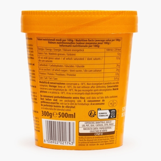 Înghețată cu biscuiți, caramel și scorțișoară, 0.5l