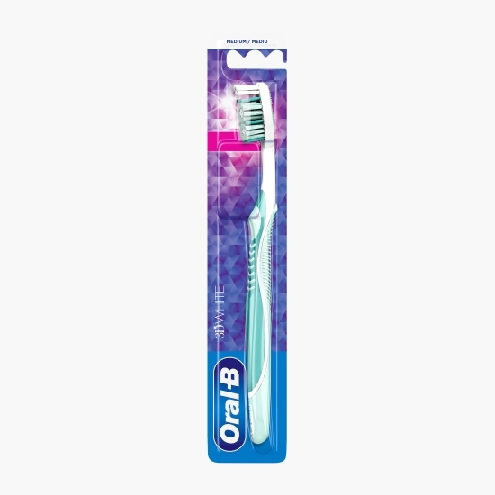 Periuță de dinți manual 3D White, 1 buc
