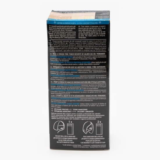 Vopsea de păr permanentă Cool and Ashy, 10-13 blond arctic, 115ml
