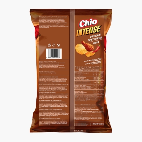 Chipsuri cu gust de boia ardei iute și pui picant, Intense 130g