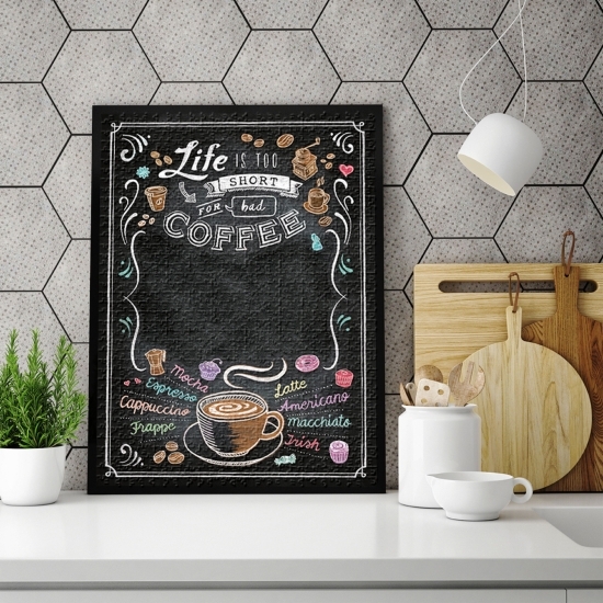 Puzzle Blackboard Coffee 1000 piese 10+ ani