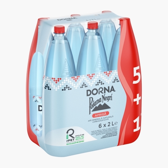 Apă minerală naturală carbogazificată (5+1)x2l