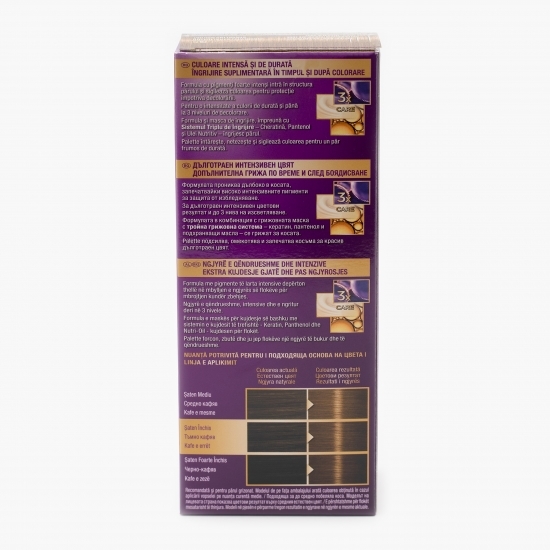 Vopsea de păr permanentă Intensive Color Cream LG5 ciocolatiu strălucitor 110ml