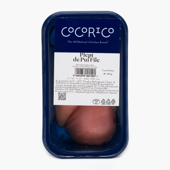 Piept de pui file 370g