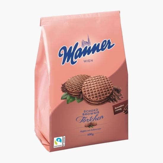 Napolitane cu cremă intensă de ciocolată 400g