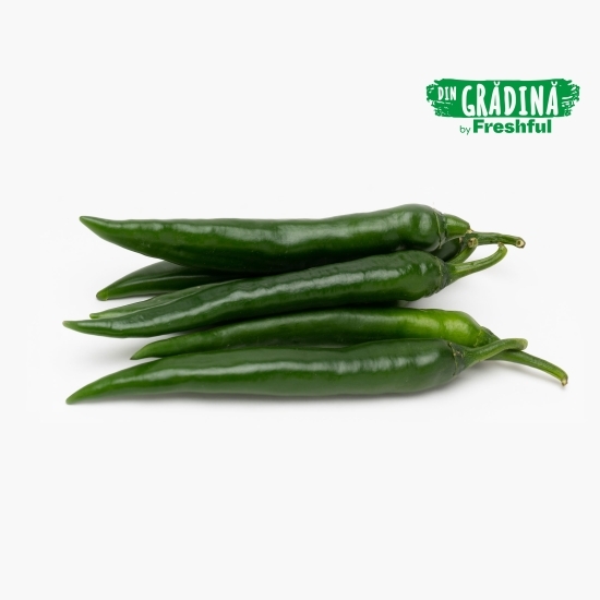 Ardei iute verde eco România 125g