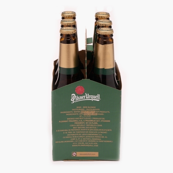 Bere blondă sticlă 6x0.33l