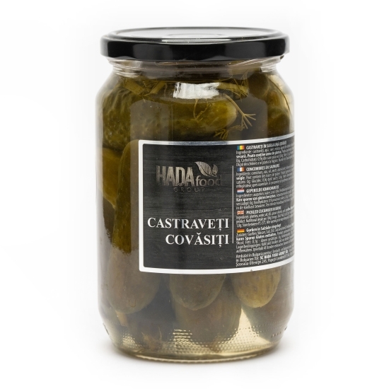 Castraveți în saramură covăsiți 680g