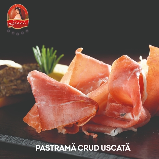 Pastramă crud-uscată, feliată 80g
