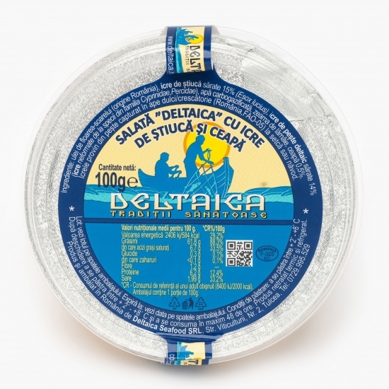 Salată cu icre de știucă și ceapă 100g