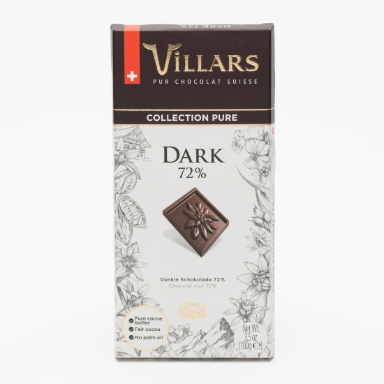 Ciocolată neagră 72% cacao 100g
