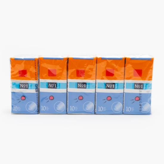 Șervețele nazale de hârtie 3 straturi, 10x10 buc
