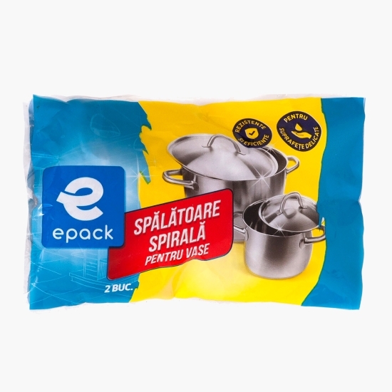 Spălătoare din metal spirală pentru vase 2buc