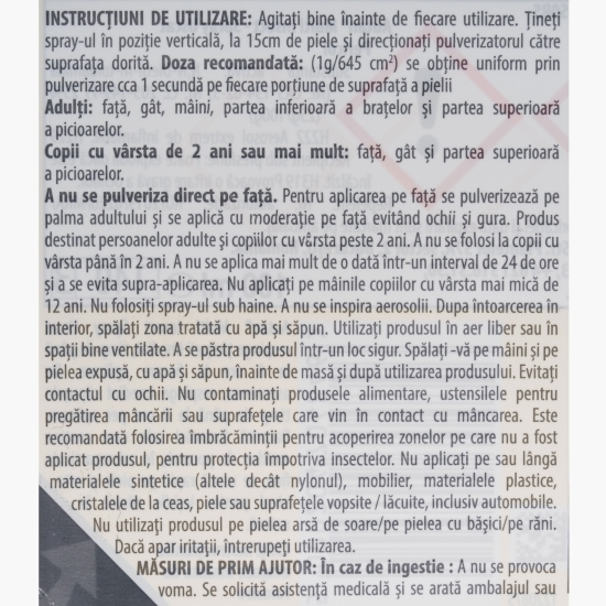  Spray repelent împotriva insectelor Multi Insect 100ml 