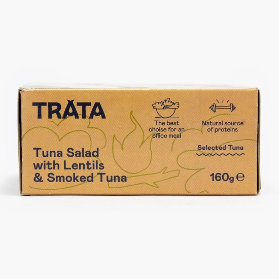 Salată ton afumat și linte160g